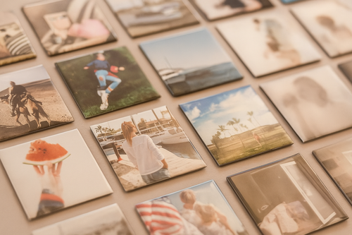 Magnets photos personnalisés